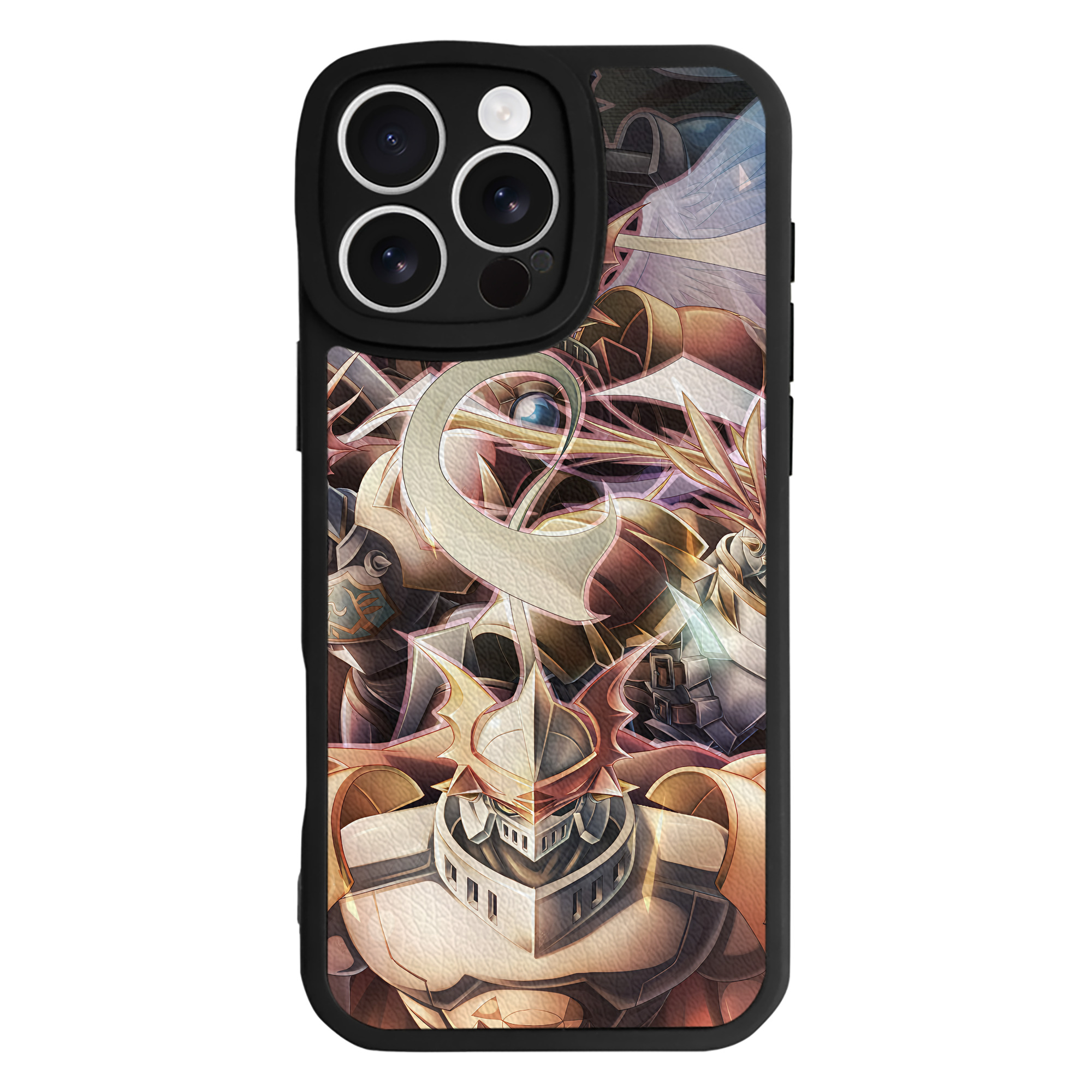 （画像用） Digimon デジタルモンスター/デジモン 【iPhone 16シリーズ対応】シリコンスマホケース（レザー調） 材質：シリコン